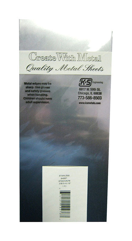 SHEET METAL SS 4X10"