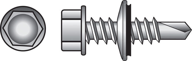 SLF-DRLNG SCRWS 1" 12GA