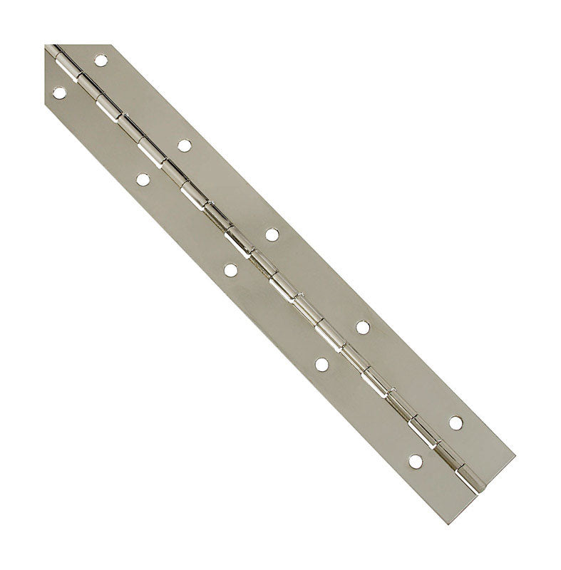 CONT HINGE NKL 1-1/2X12"