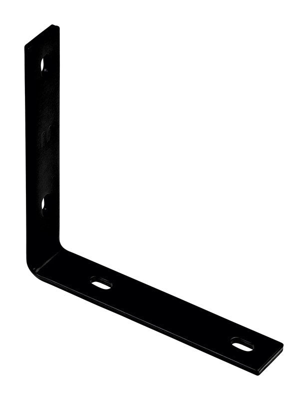 CORNR BRACE BLK8.25X1.5"