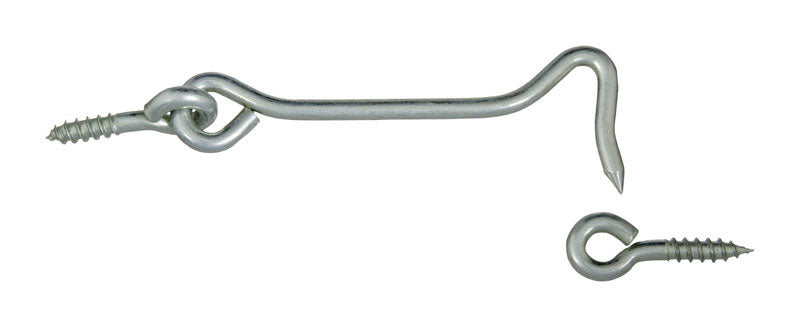 HOOK & EYES ZNC PLT 4"