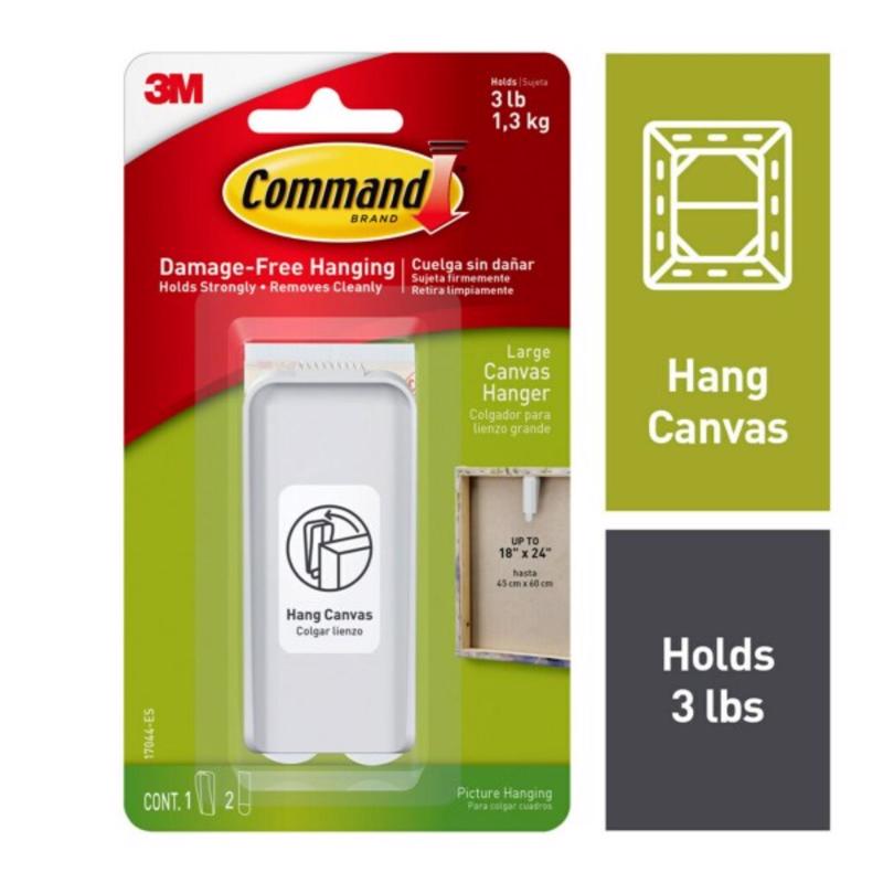 CANVAS HANGER LARGE WHT