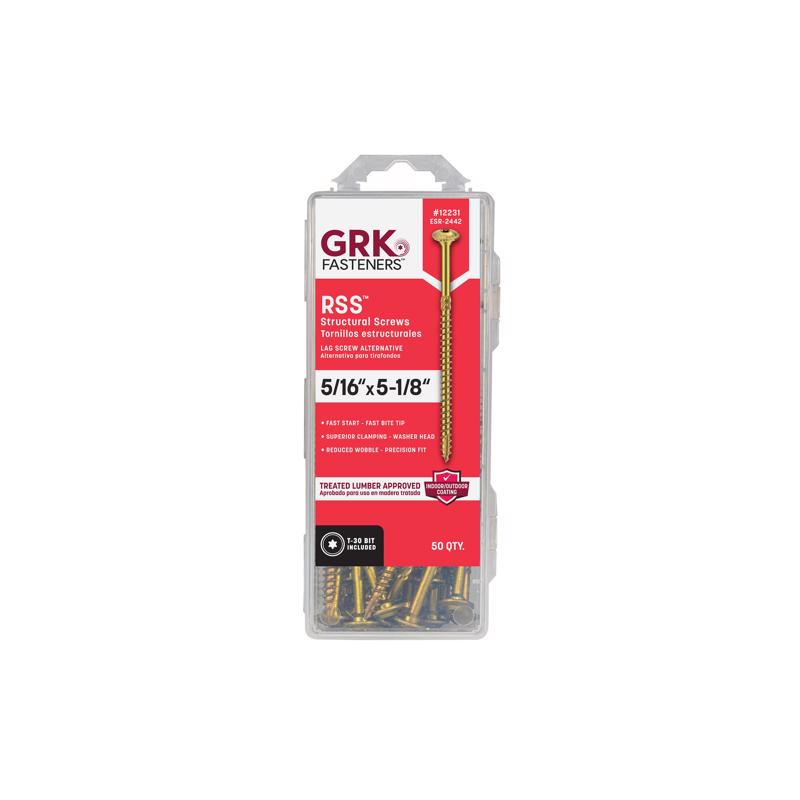 STRCTRL SCRW 5/16X5-1/8"