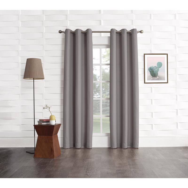 WEBSTER CURTNS GRY 2PK