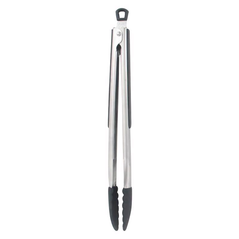 TONGS SLCN/SS BLACK/SLV