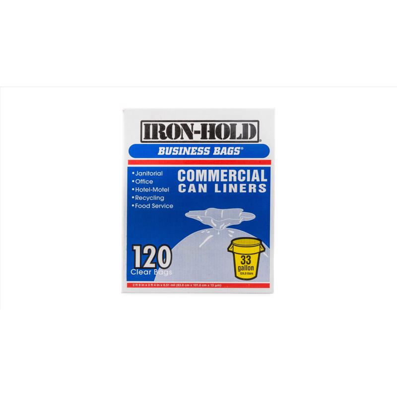 DRUM LINER 33G 120PK IRO