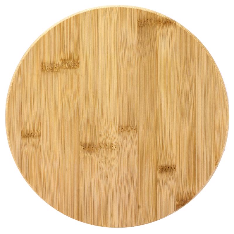 LAZY SUSAN BAMBO BRN 10"