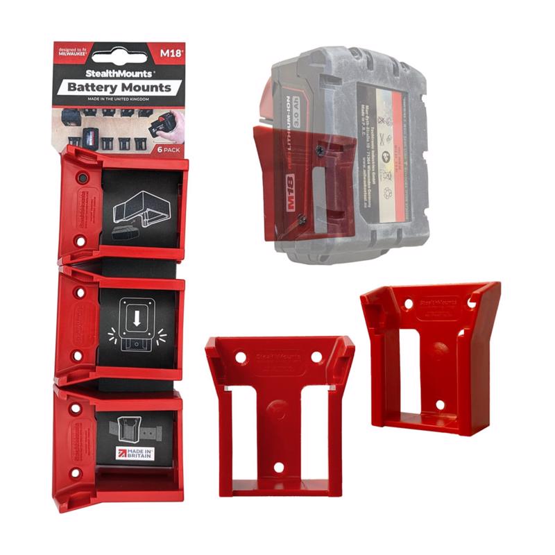 HOLDER BTTRY MNTS RD 6PK