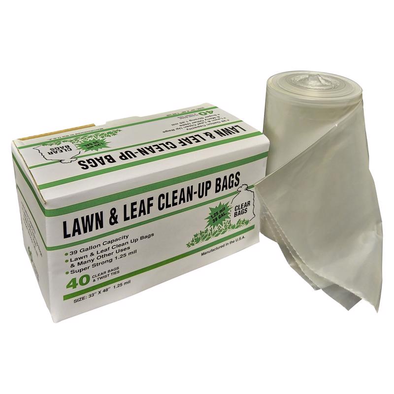 LAWN&LEAF BAG 39G TWIST