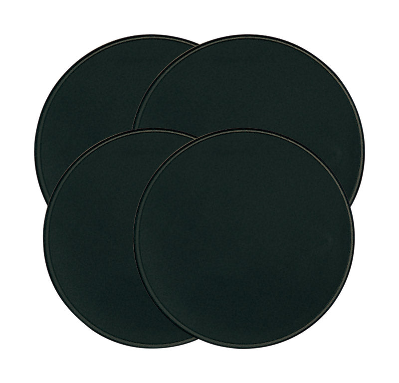 COVER BURNER SET4 BLACK