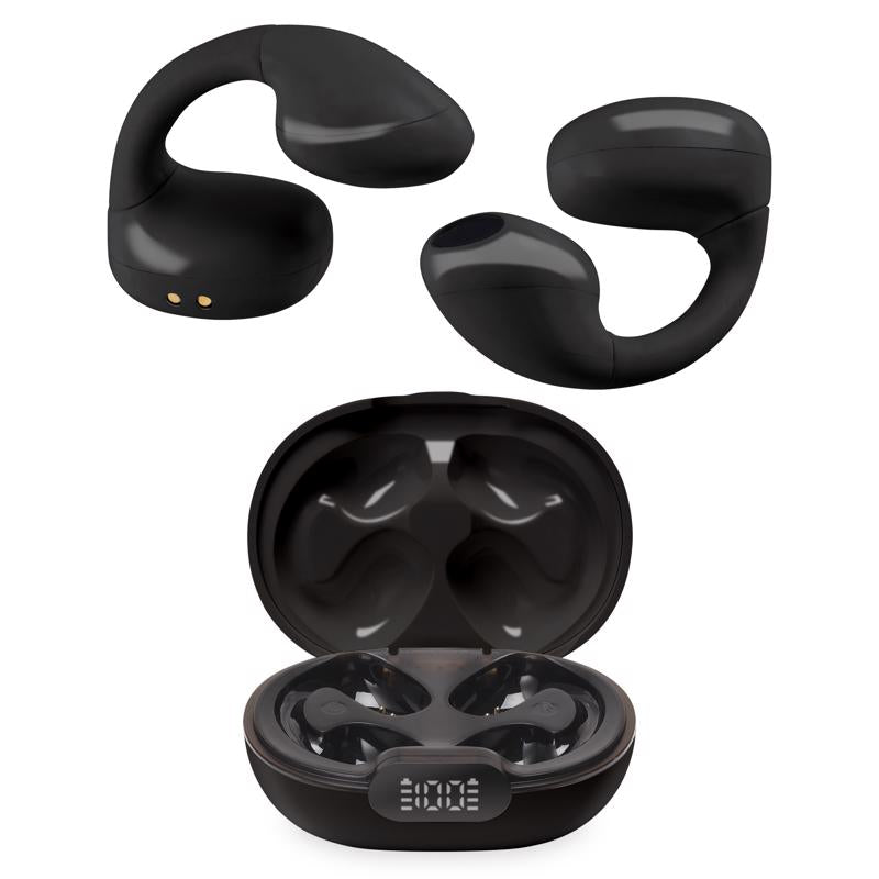 EARBUDS W/CH CASE BLK IL