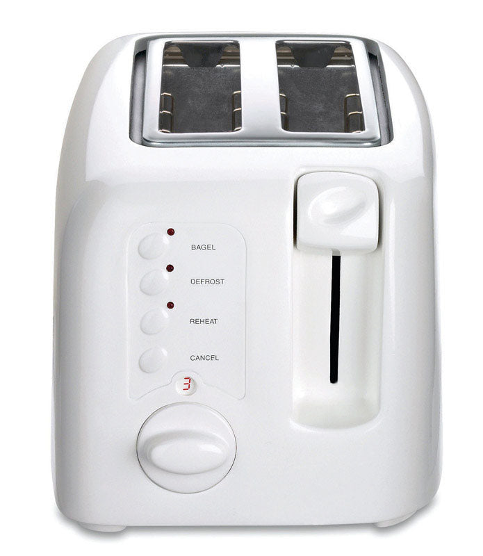 TOASTER 2SLT WHT PL