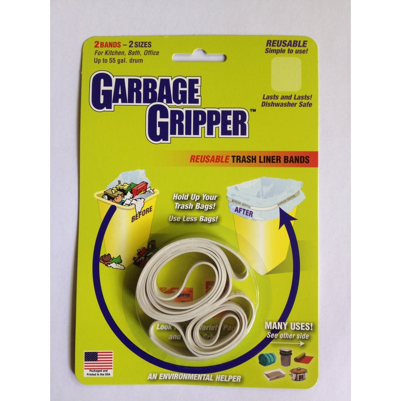 TRASH LINER BANDS 2PK