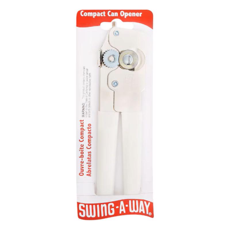 COMPACT CAN OPENER WHT
