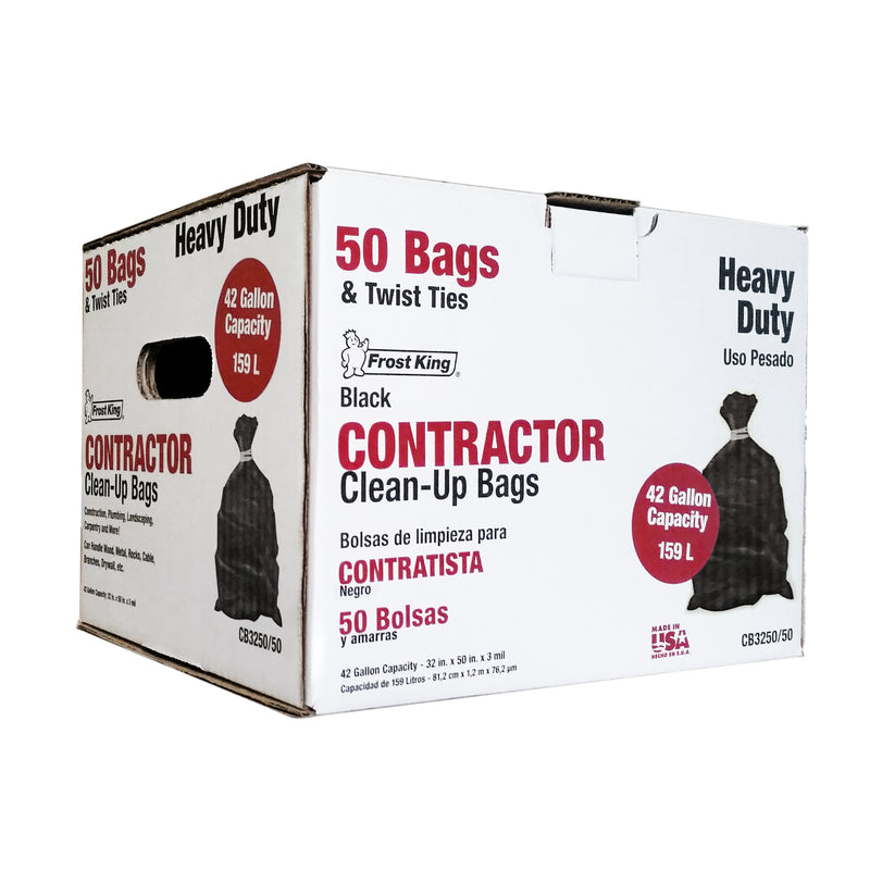 CONTRACTOR BAGS 42G 50PK