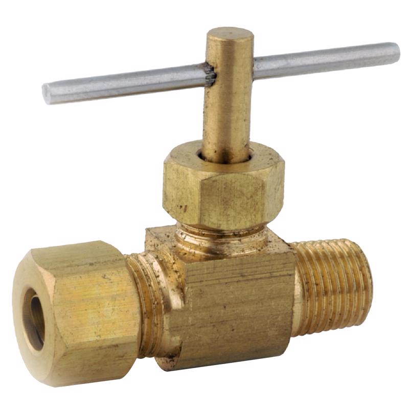 NEEDLE VLV 3/8X1/4 BRS
