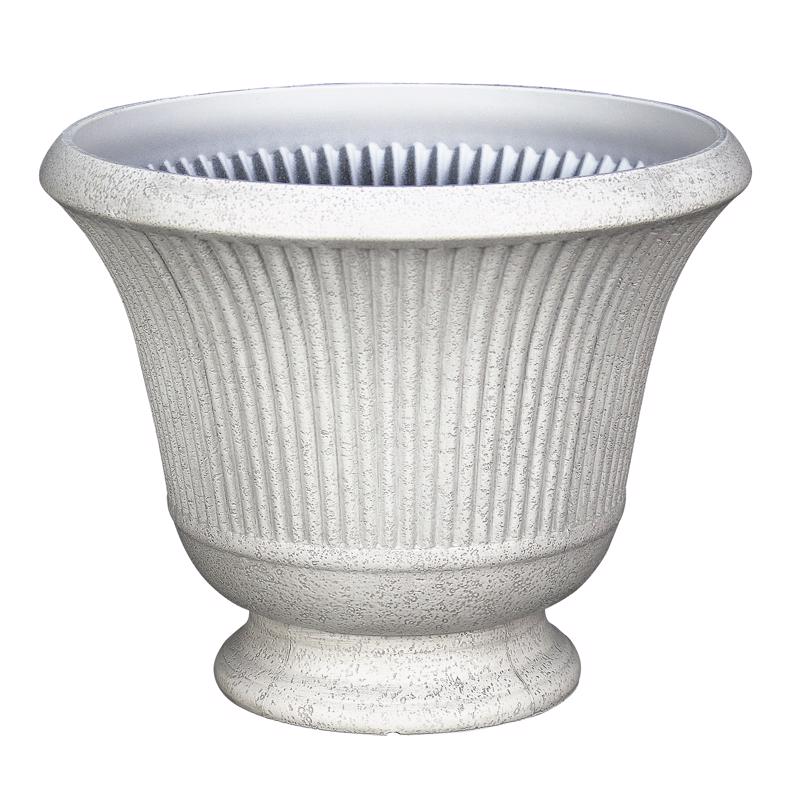 PLANTR PDSTL URN STN 16"