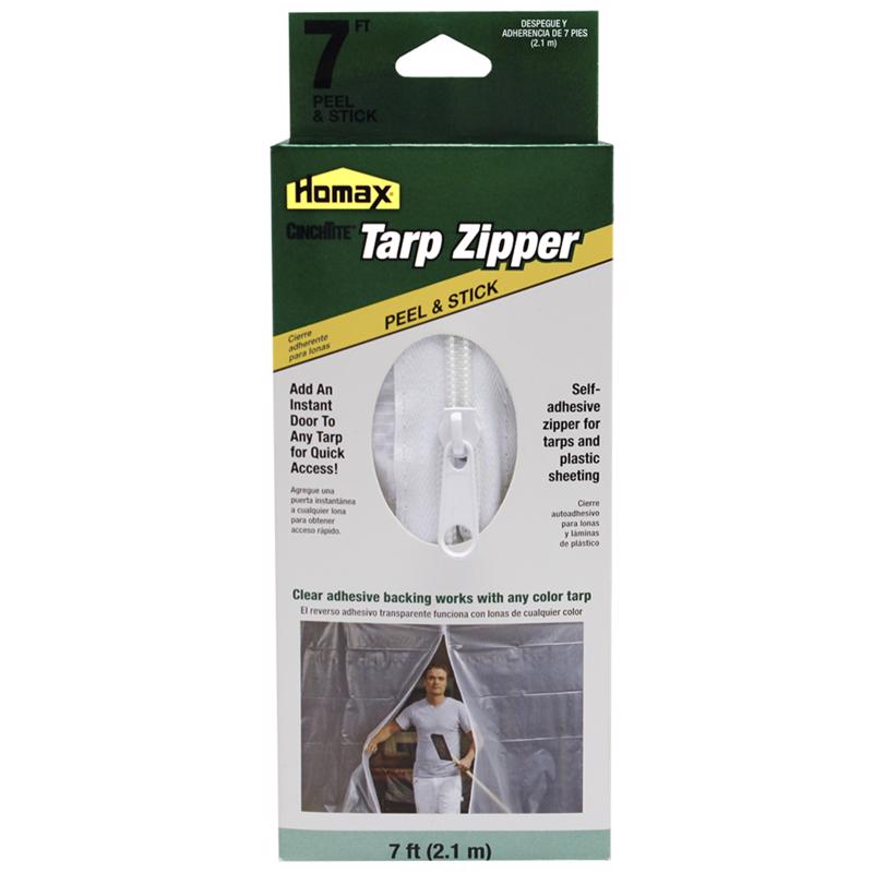 Homax CinchTite Tarp Zipper