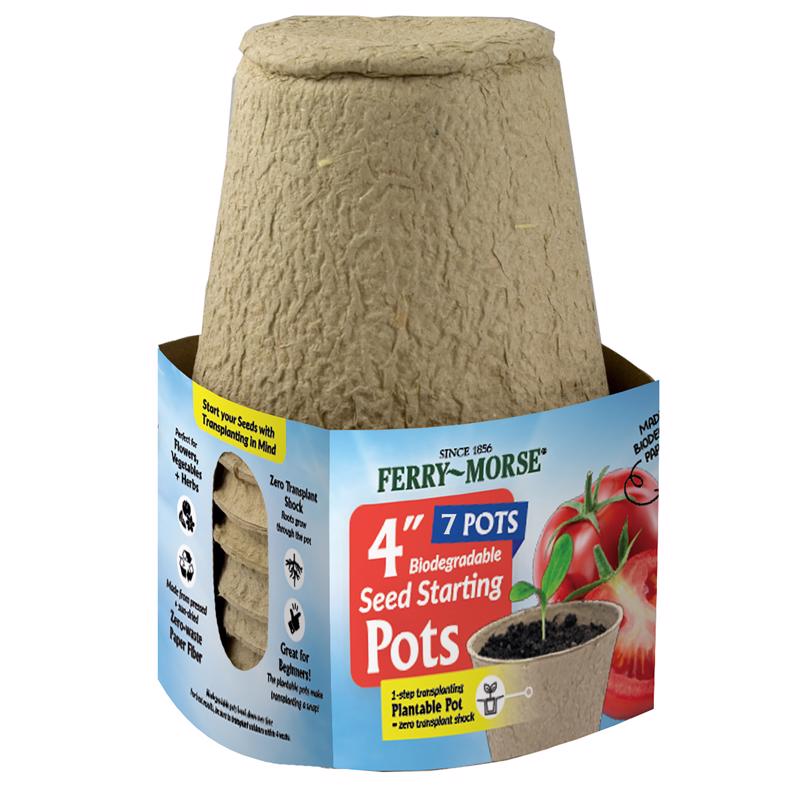SEED STARTR POT 4" 7PK