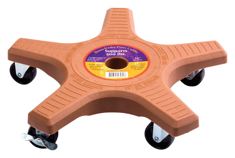 PLANT CADDY 16" TERACOTA