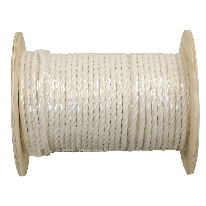 ROPE TWST COTN NAT1/2X200