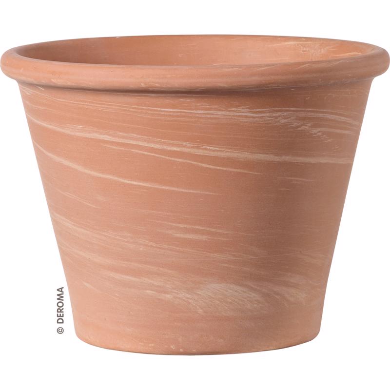 BLUSH CLAY DUO POT 6"
