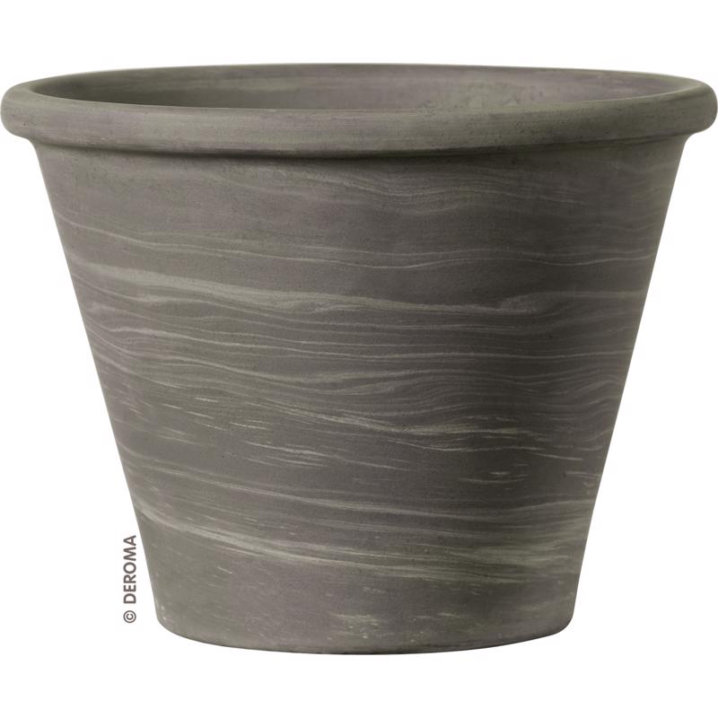 GRAPHITE CLAY DUO POT 8"