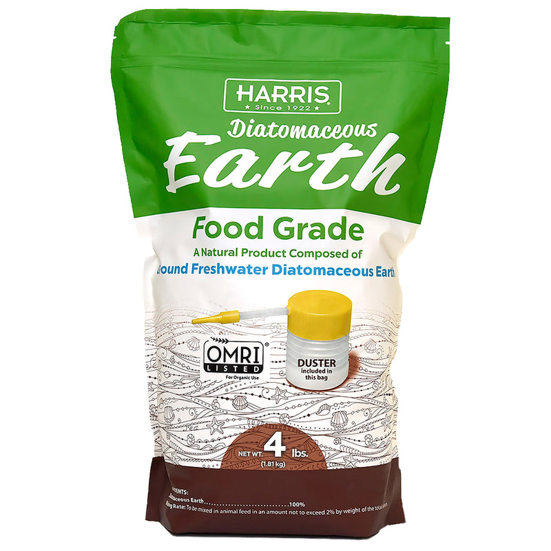 Harris Food Grade Diatomaceous Earth For All Animals 4 lb. cap.