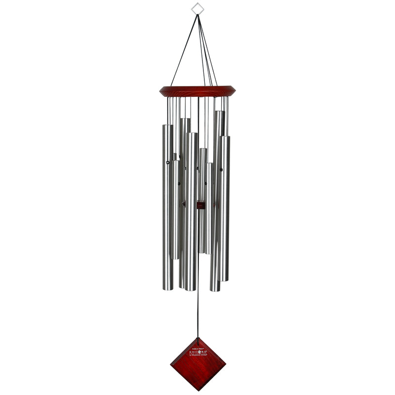 Woodstock Chimes Encore Collection Silver Aluminum/Wood 30 in. Silver Chimes of Orion Wind Chime
