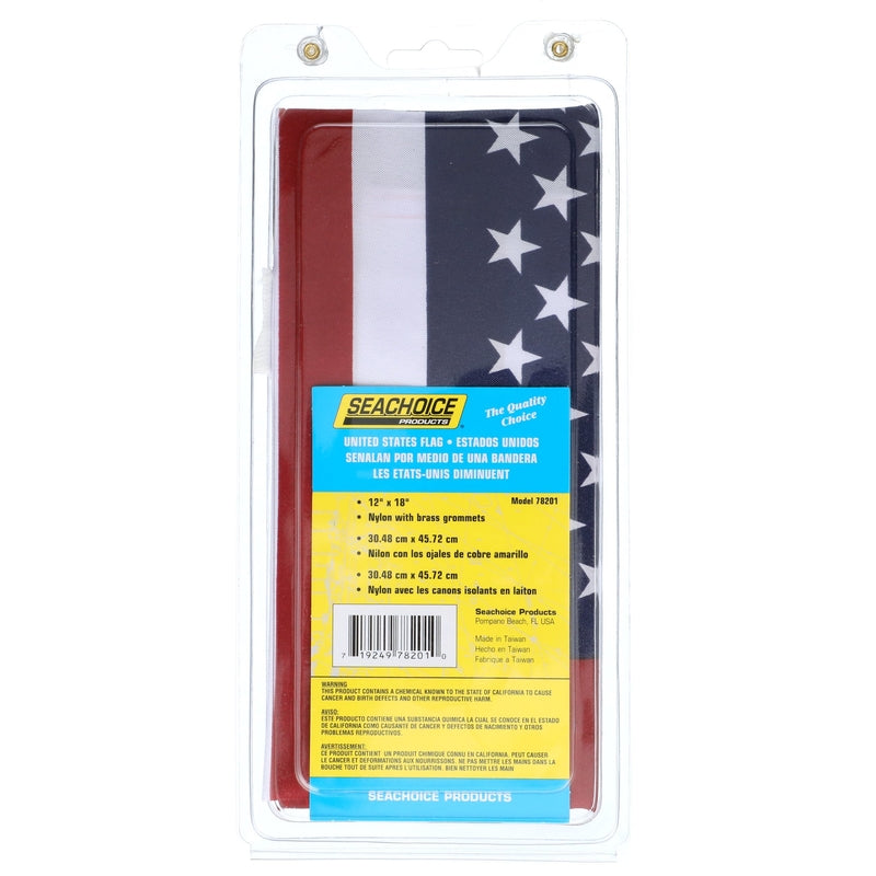 FLAG UNTD STS 12X18"