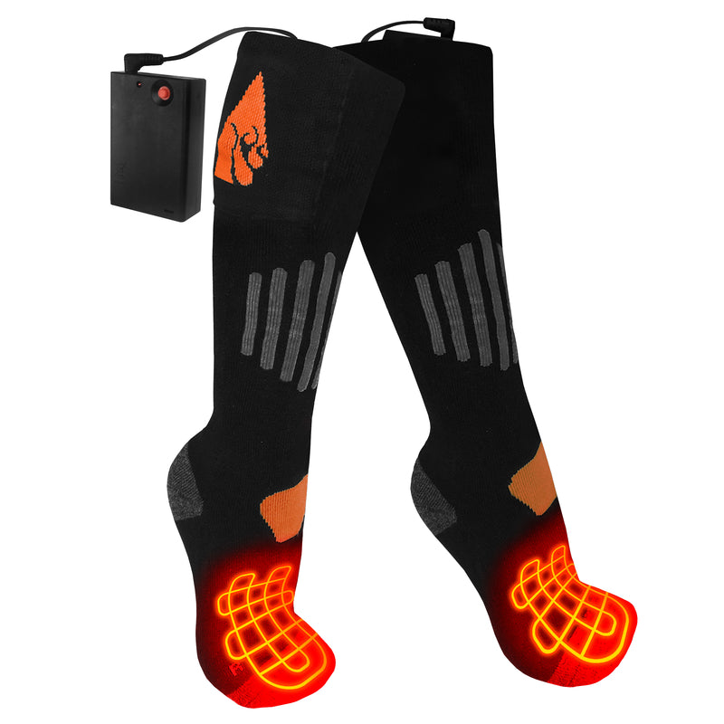 SOCKS HEATED WOOL L/XL