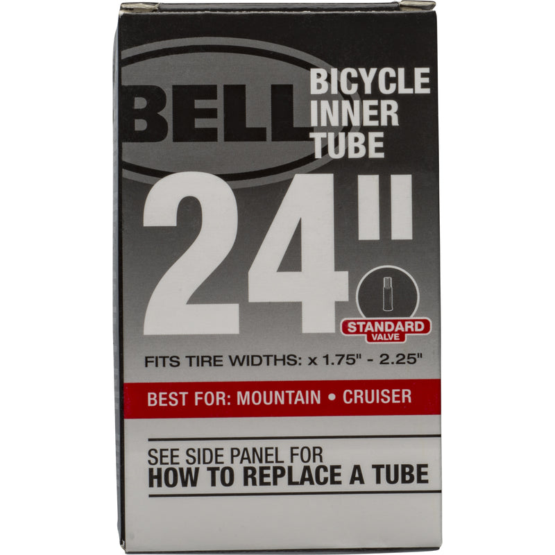 BCYCL INNR TUBE RUBR 24"