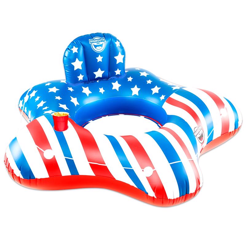 POOL FLOAT TUBE R/W/B