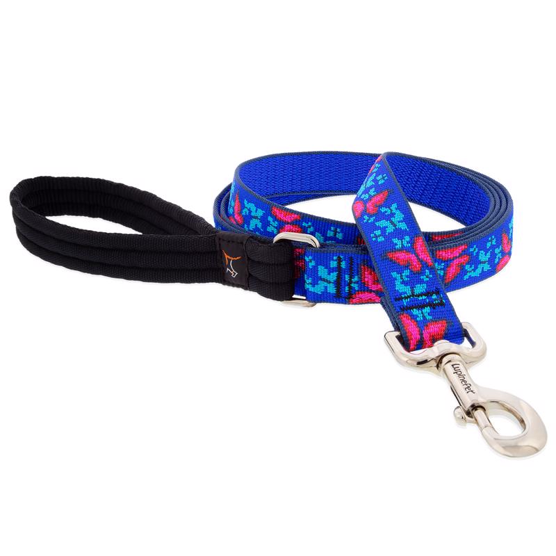 LEASH 6' BUTTERFLY NYLON