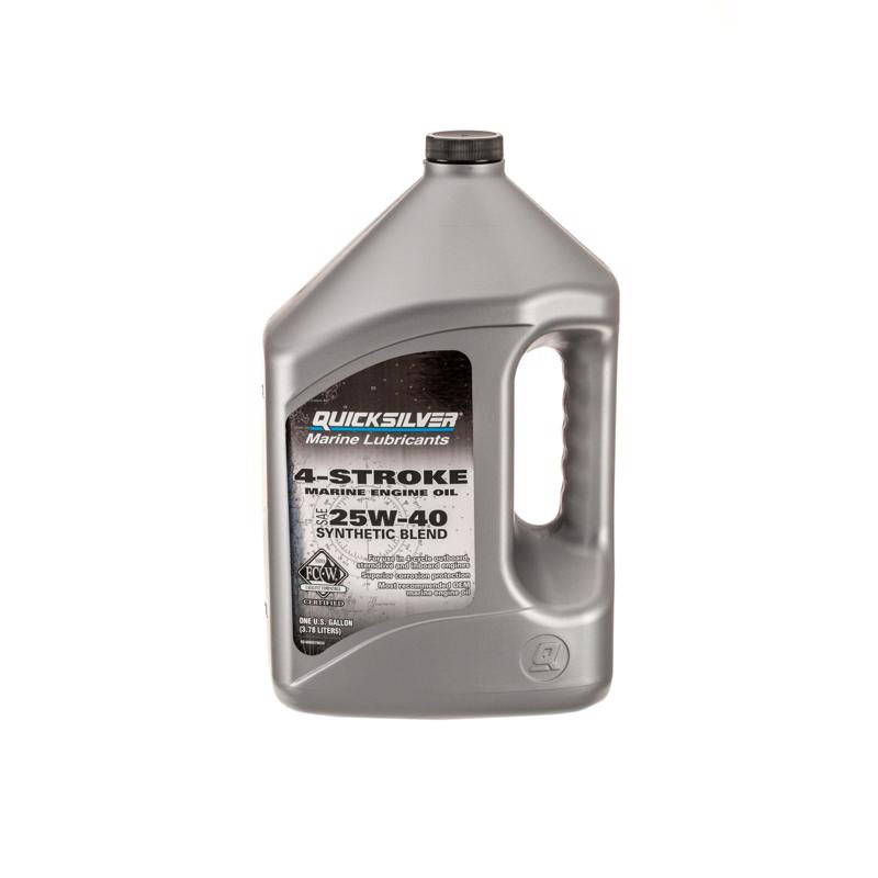 QCKSLVR 25W40 4CYCL OIL