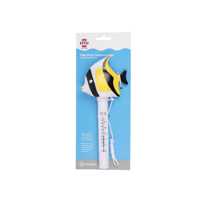 HTH Pool Thermometer 10.8 in. H X 1.4 in. W X 4.1 in. L