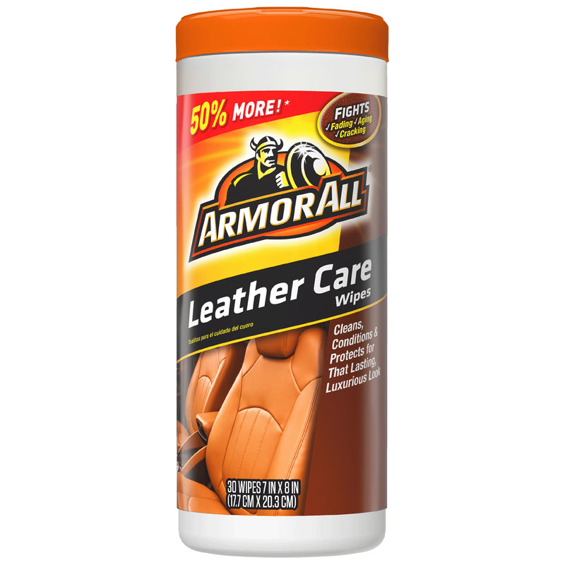 CLEANR LEATHR WIPES 30CT