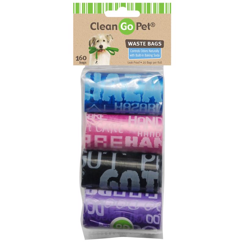 PET WASTE BAG 8PK MULTI