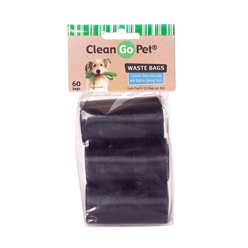 PET WASTE BAG 3PK BLK