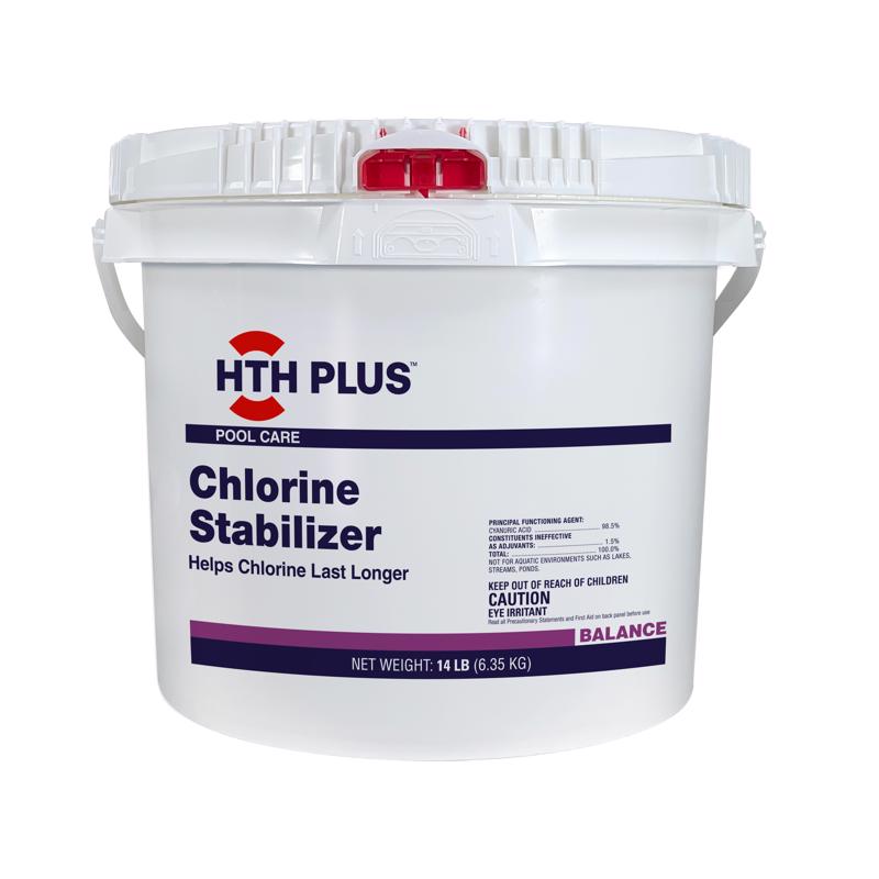 HTH PLUS Chlorine Stabilizer 14 lb