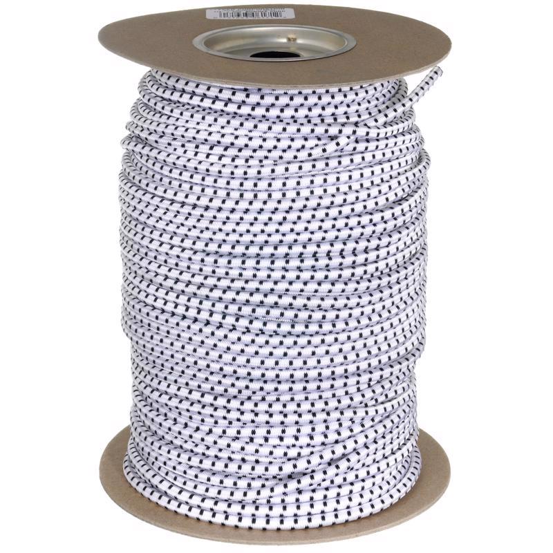 BNG CRD RL RBR WHT 1/4"