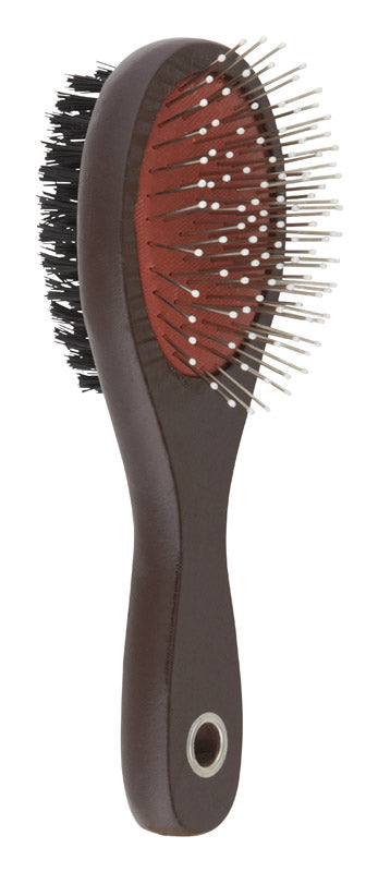 BRUSH CAT/DOG BRWN ALOE