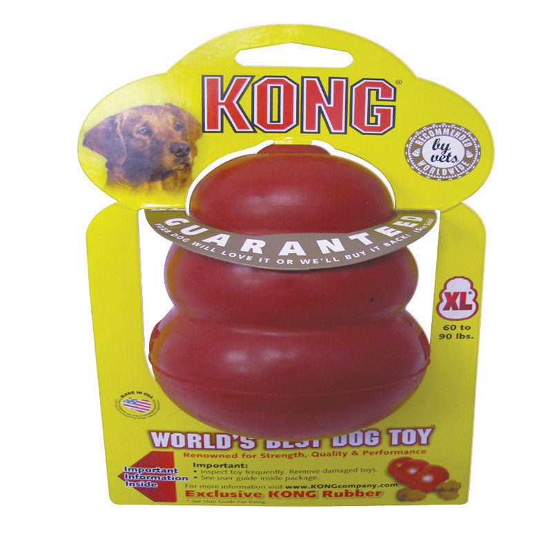 CHEW DOG TOY XL RED RUBB