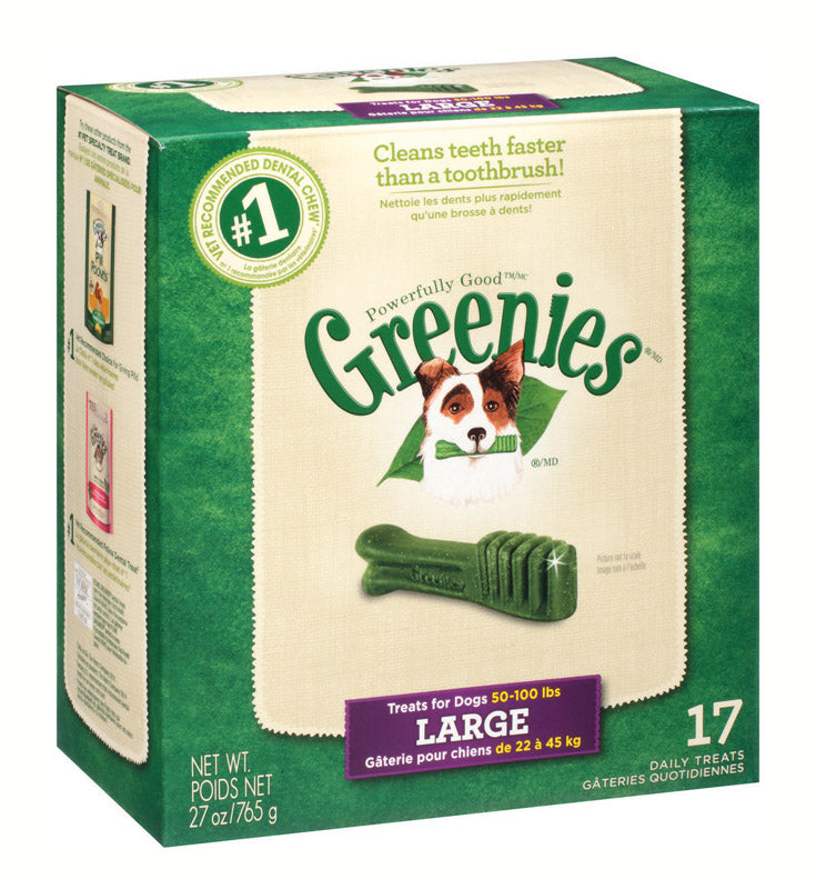 DOG TREATS GREENIES 27OZ