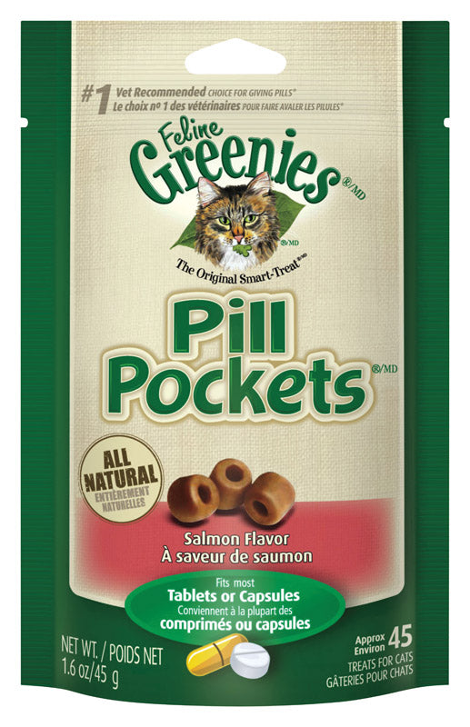 CAT TREATS SALMON GREENI