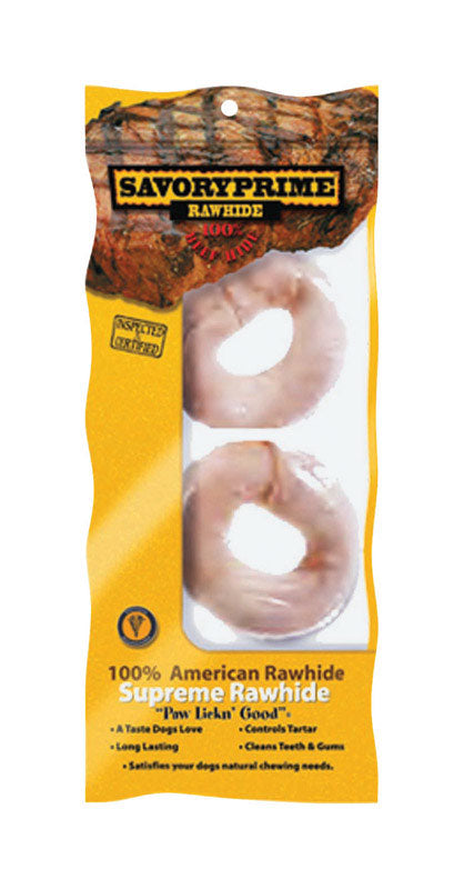 RAWHIDE BONE 4" 2PK BEEF
