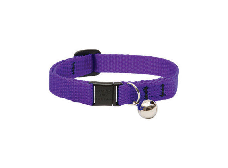 CAT COLLAR 8-12"PURP