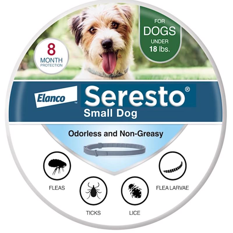 FLEA&TICK COLLAR DOG <18