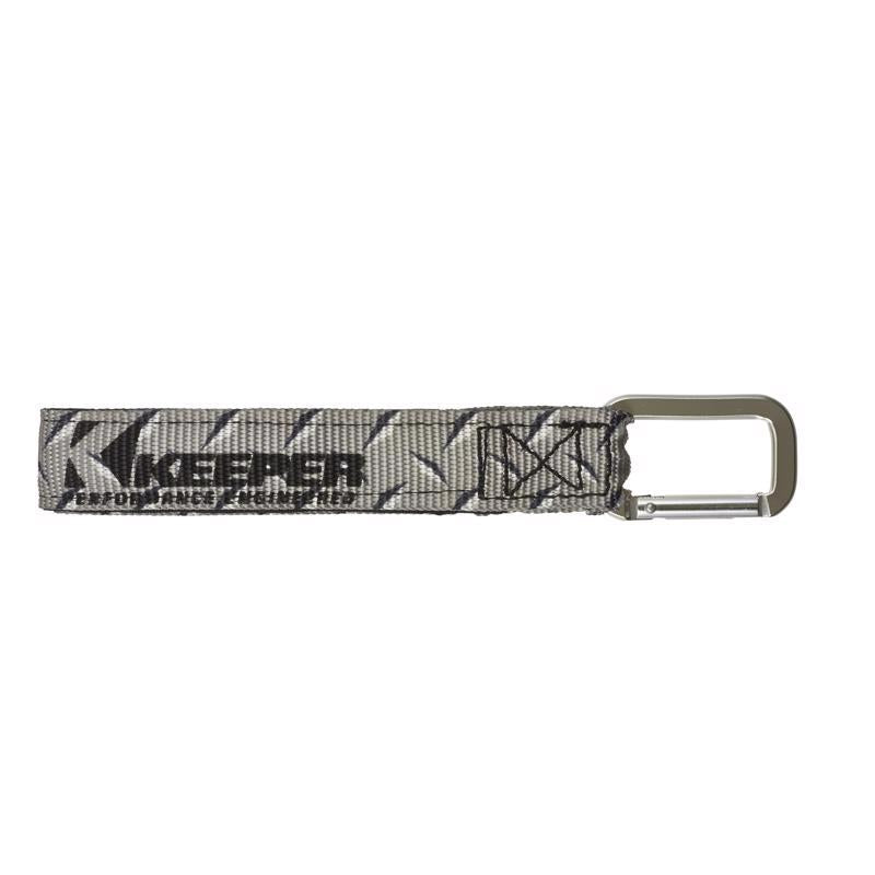 Keeper Wrap-It-Up 1 in. W X 6 in. L Gray Bundling Strap 0 lb 1 pk