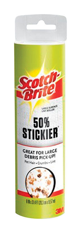 LINT ROLLER RFL 8" 60SHT